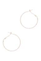 Metal Basic Hoop Earring