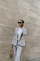 Vintage White Ruffle Button Down Self Tie Chest Long Sleeve Blouse Top