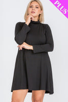 Plus Size Flare Dress