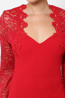 Crochet-lace Bodycon Dress