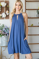 Minimal Sleeveless Mini Dress