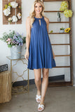 Minimal Sleeveless Mini Dress
