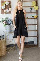 Minimal Sleeveless Mini Dress