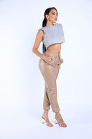 Pu Jogger Pants