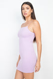Ribbed Sleeveless Mini Dress