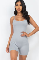 Sexy Backless Cami Romper