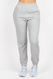 Zip-up Corset Hoodie & Jogger Pants Set