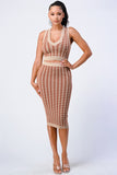 Luxe Gingham Skirt Sets