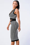Luxe Gingham Skirt Sets
