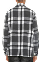 Men's Checkered Soft Flannel Shacket