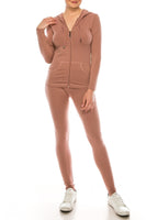 Seamless Jacket With Legging Set