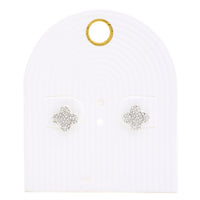Dainty Moroccan Shape Post Earring