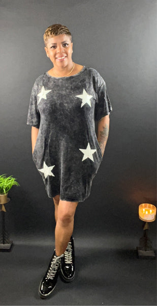 Star Studded Mini Dress