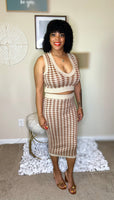 Luxe Gingham Skirt Sets