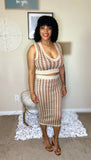 Luxe Gingham Skirt Sets