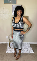 Luxe Gingham Skirt Sets