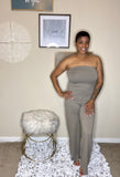 Strapless Tube Jumpsuit